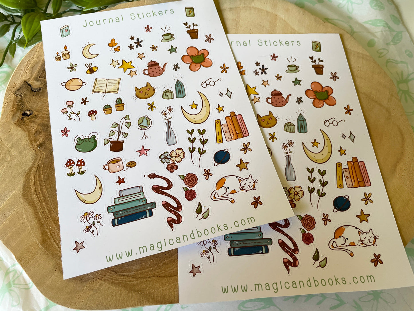 Journal Stickers Sticker Sheet
