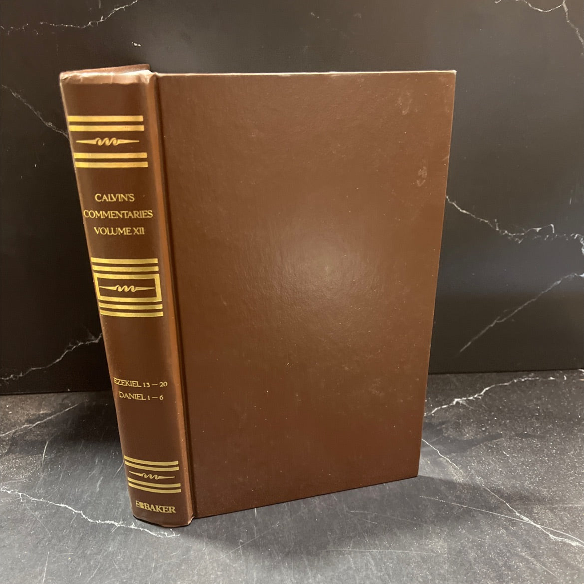 commentaries on the first twenty chapters of the book of the prophet ezekiel book, by john calvin, 2003 Hardcover