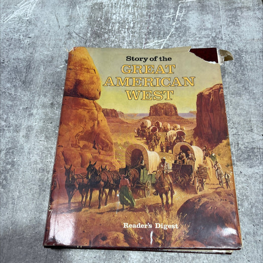 story of the great reader's digest american west book, by unknown, 1977 Hardcover