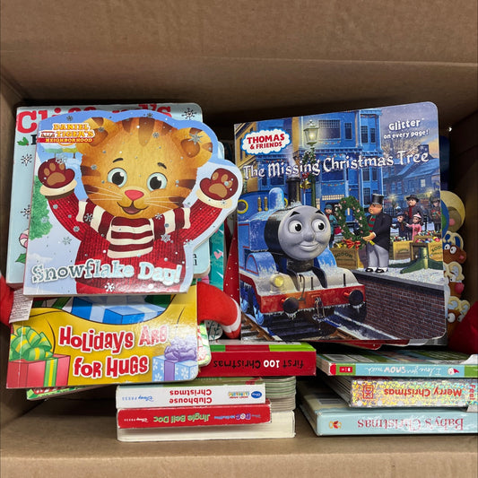 Board Books Christmas Themed, Clifford, Thomas the Train and More 25 books