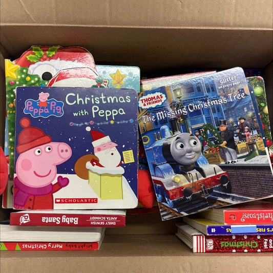 Christmas Board Books, Peppa the Pig, Thomas the Train and More 25 books
