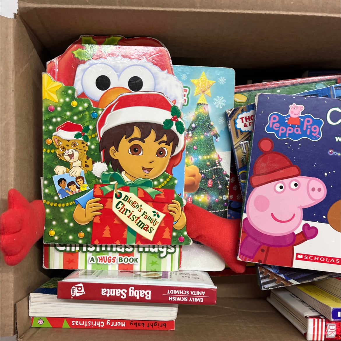 Christmas Board Books, Peppa the Pig, Thomas the Train and More 25 books