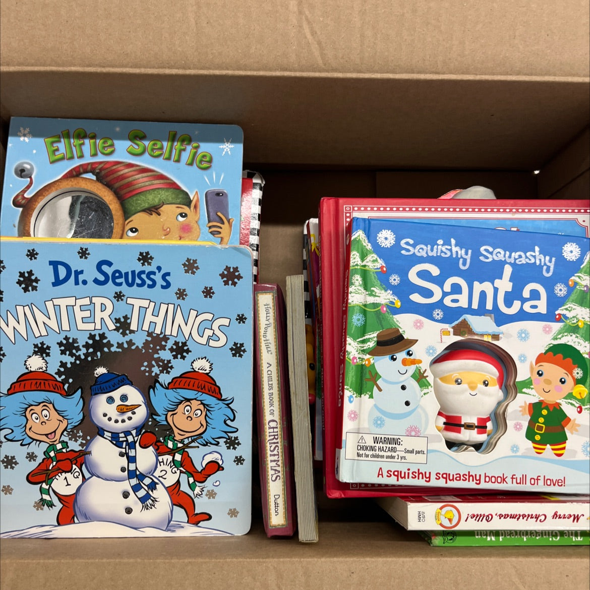 Christmas Board Books Box, Dr. Seuss, Daniel Tiger and More 25 books