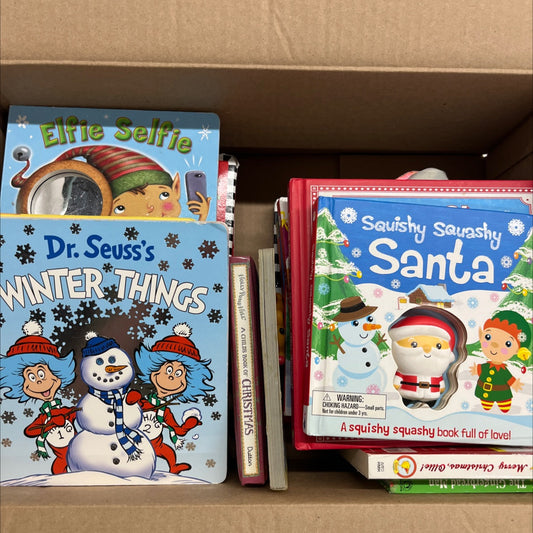 Christmas Board Books Box, Dr. Seuss, Daniel Tiger and More 25 books